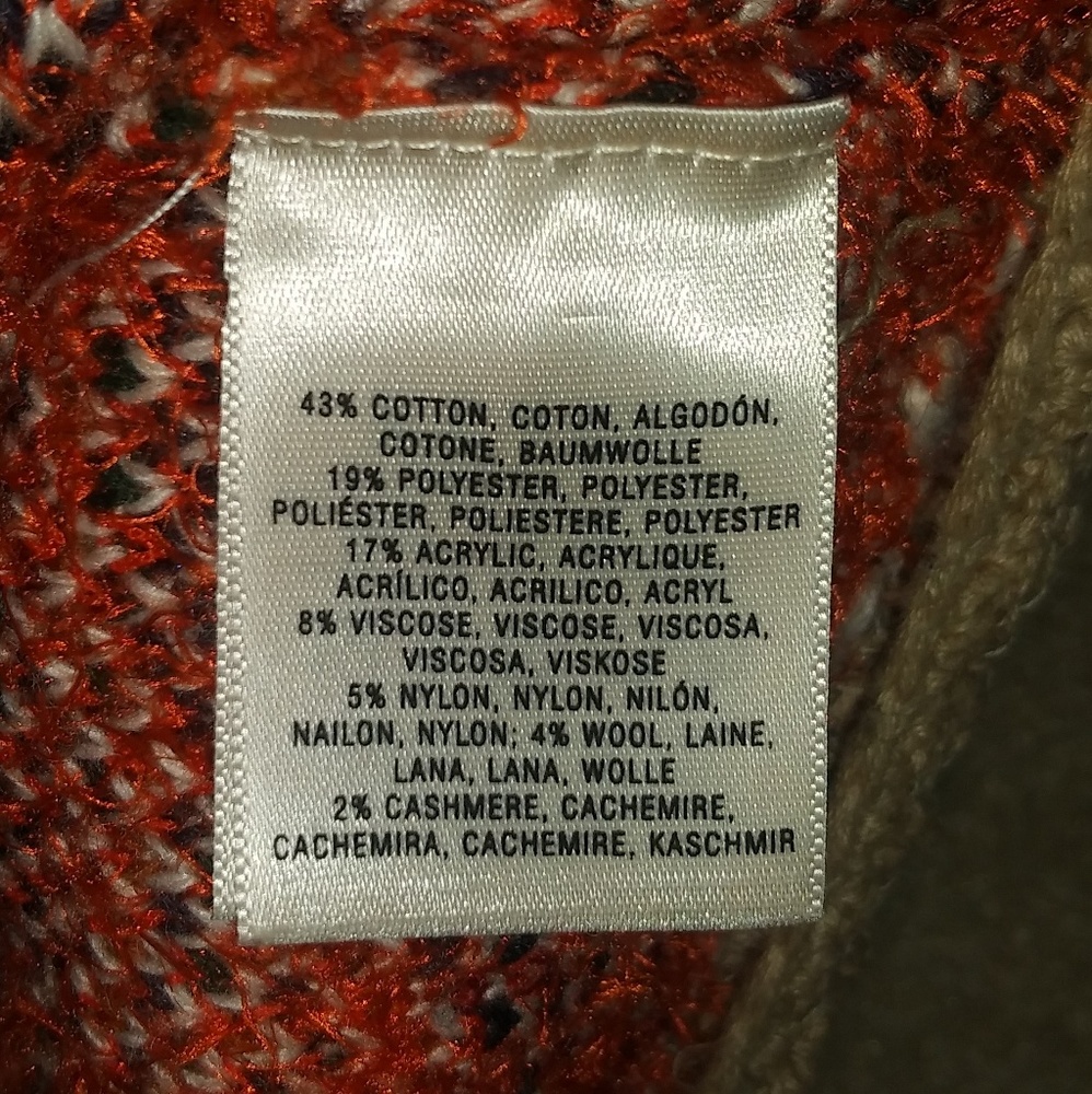 ANTHROPOLOGIE'S K & K BANDED BOUQUET SWEATER - Picture 8 of 8